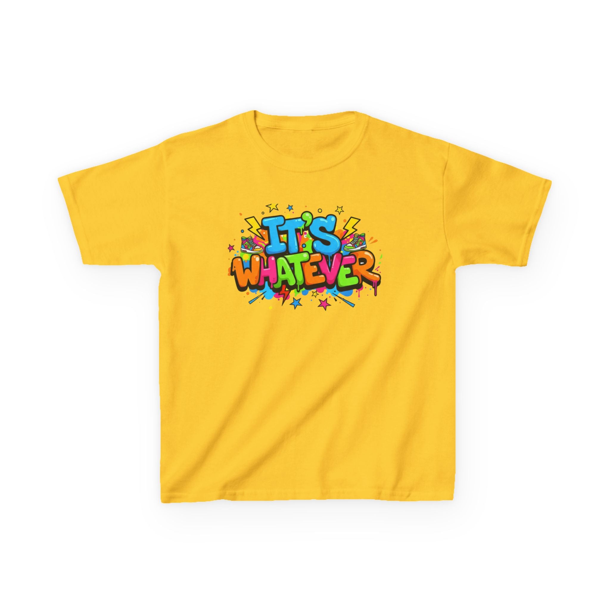 Graffiti Drip Kids Tee — Bold Streetwear Graphic T-Shirt