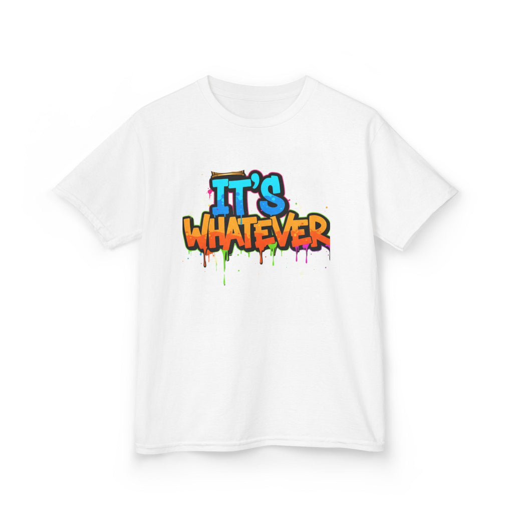 Color Drip Graffiti Kids Tee — Streetwear Graphic T-Shirt