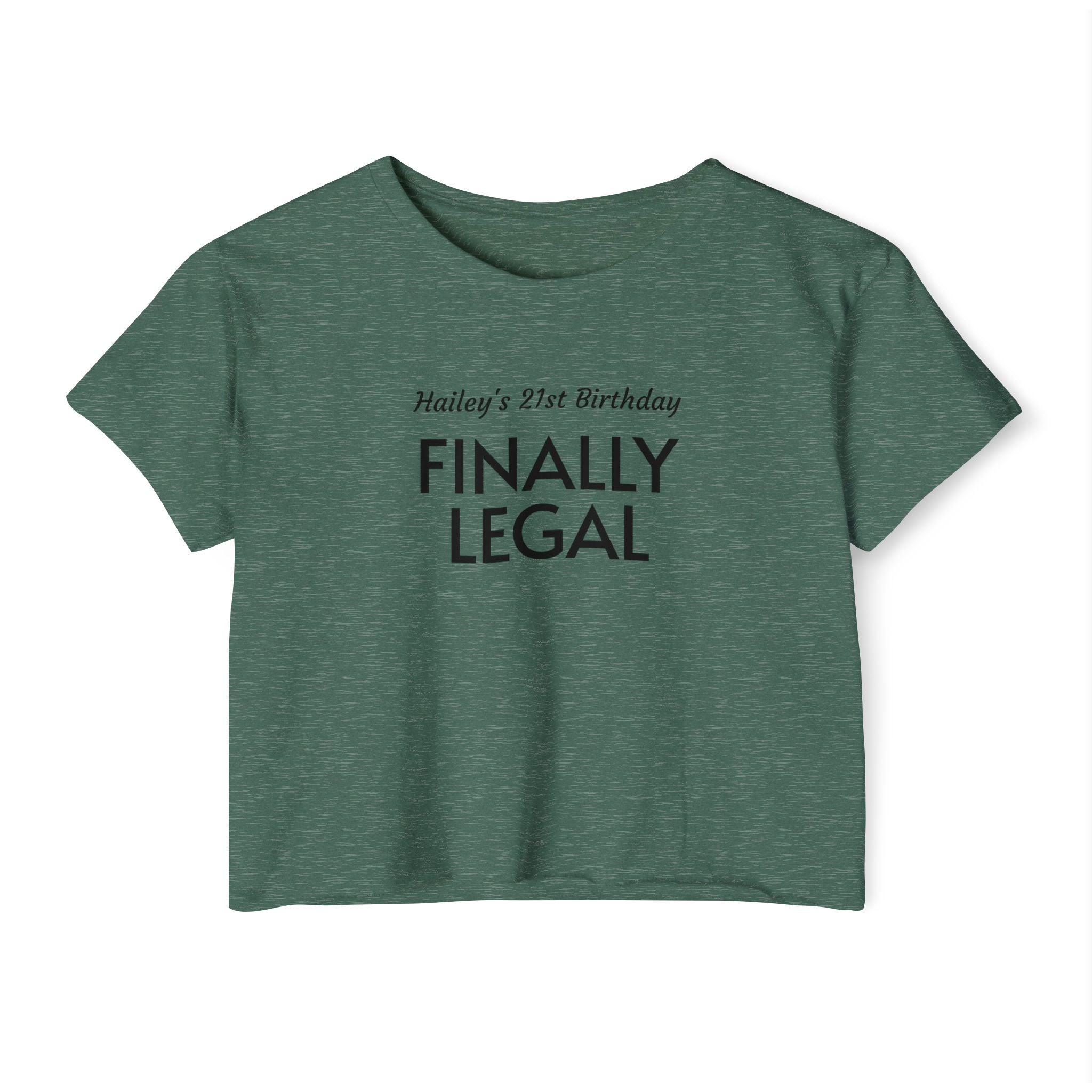Finally Legal Crop Top