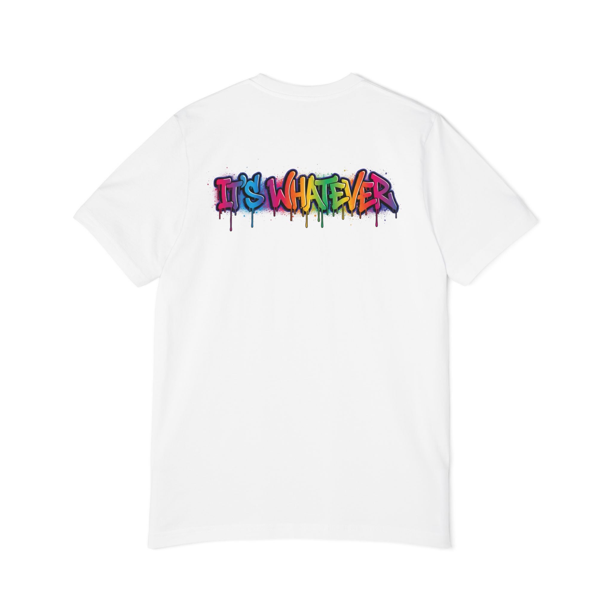 IT'S WHATEVER Graffiti Tee — Colorful Streetwear