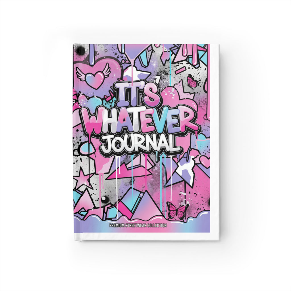 It's Whatever Pink Graffiti Journal