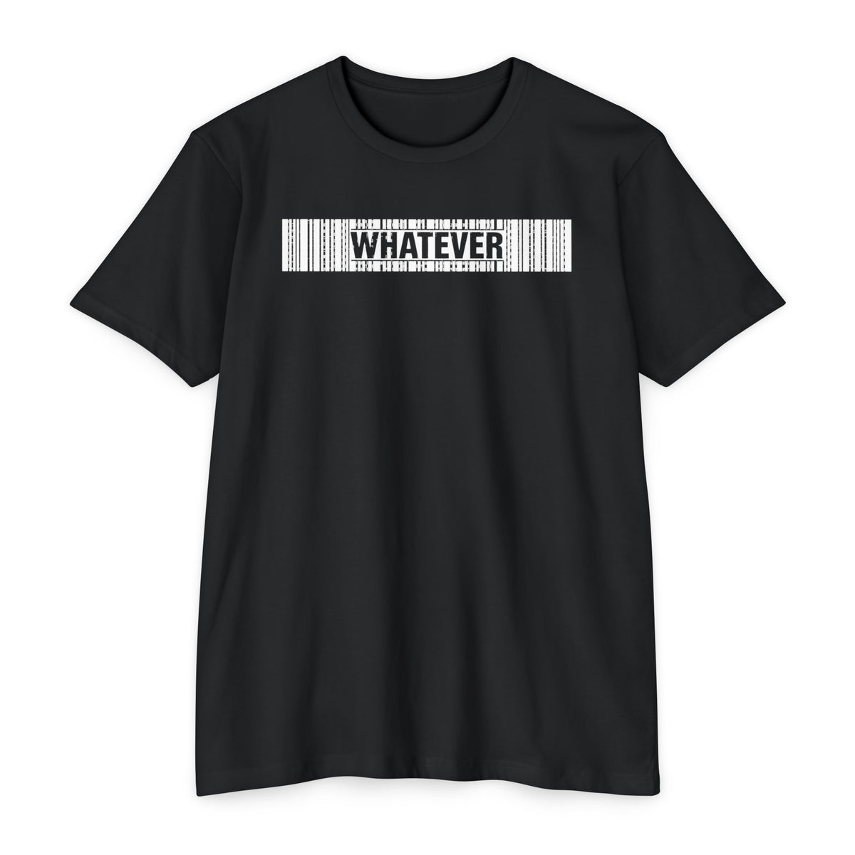 WHATEVER Barcode T-Shirt