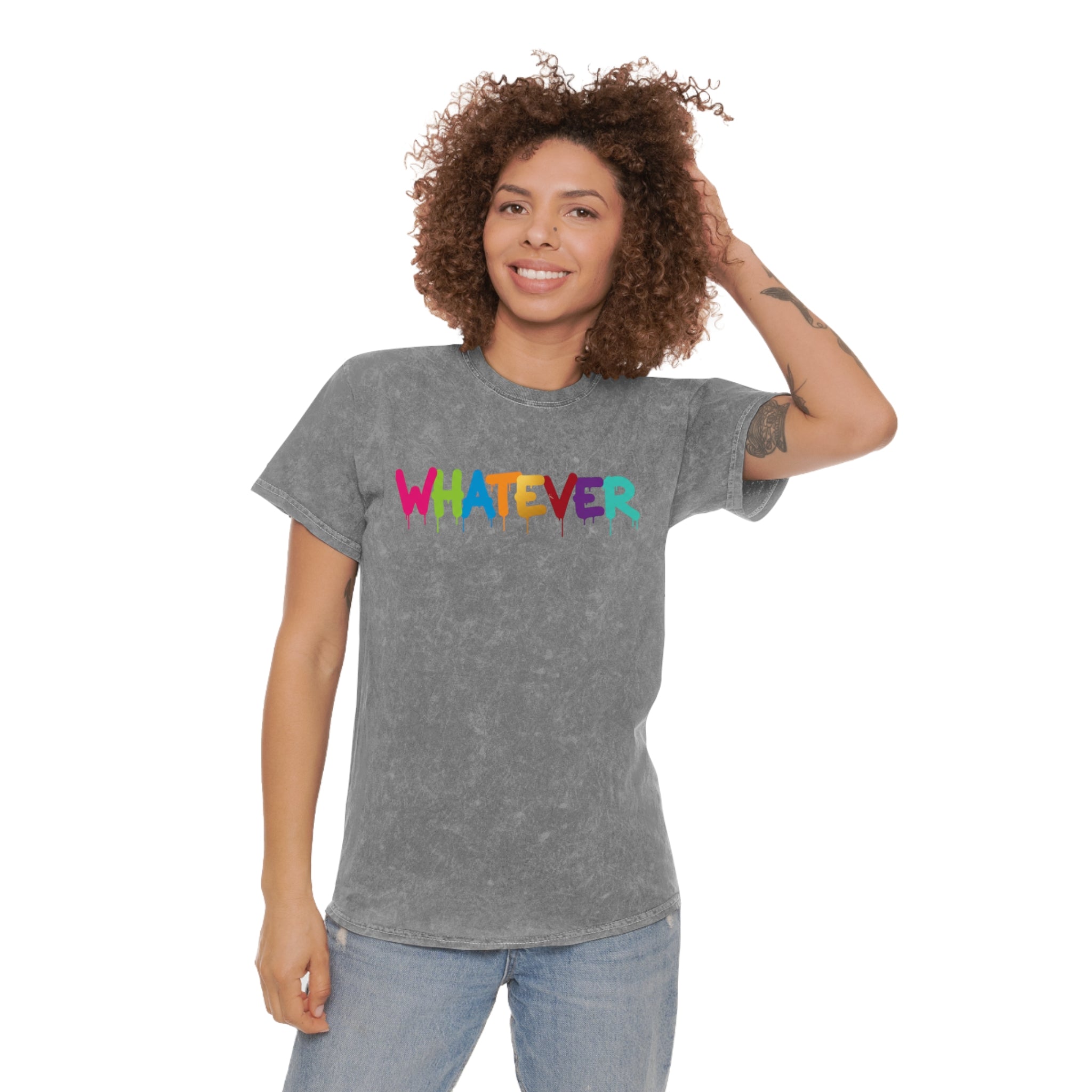 Whatever Rainbow Mineral Wash Tee