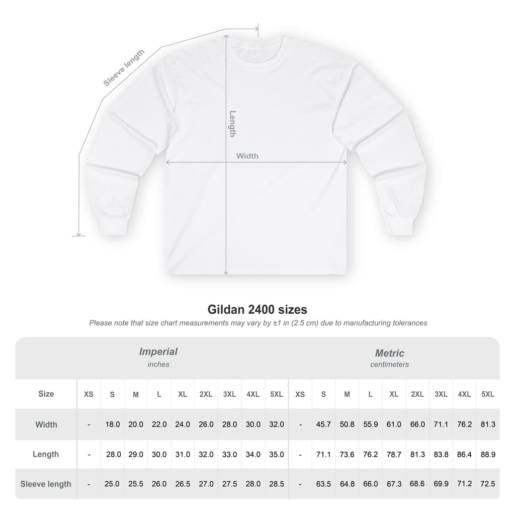 WHATEVER Minimal Long Sleeve Tee