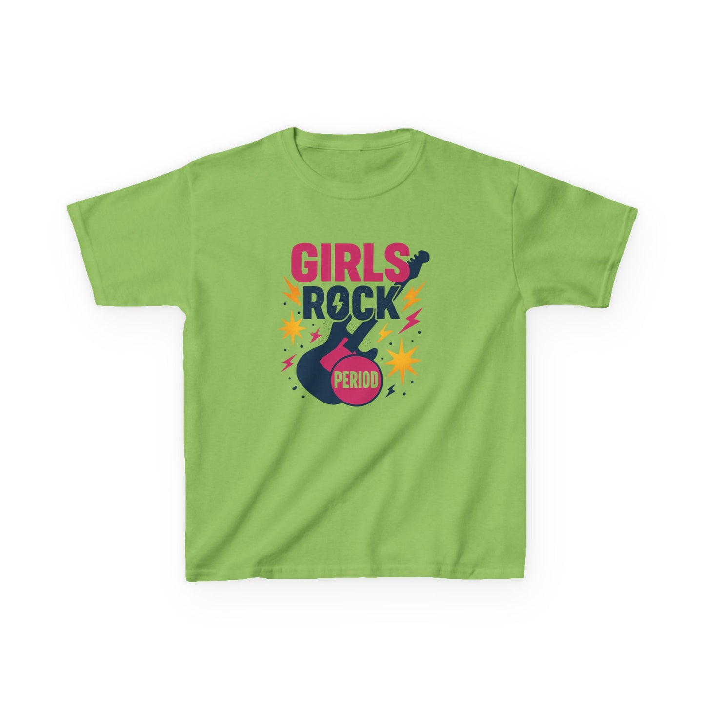 Girls Rock Period Kids Tee