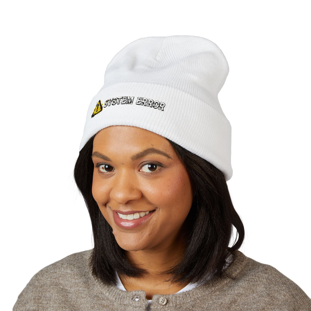 System Error Cuffed Beanie