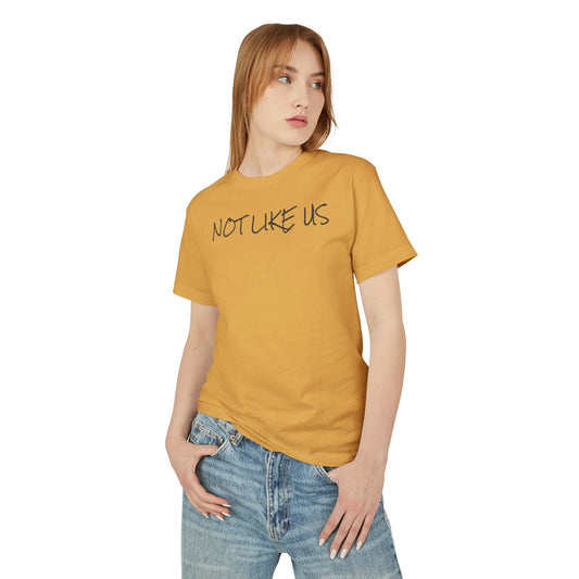 Unisex Heavyweight Tee - 'Not Like Us' Design