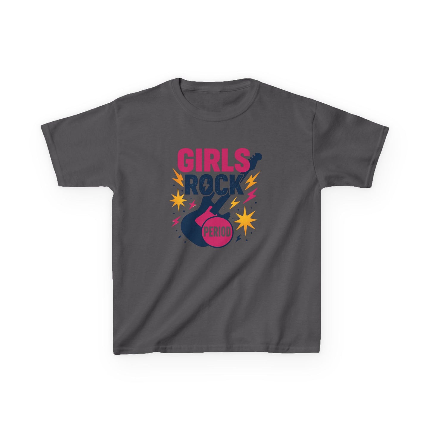 Girls Rock Period Kids Tee
