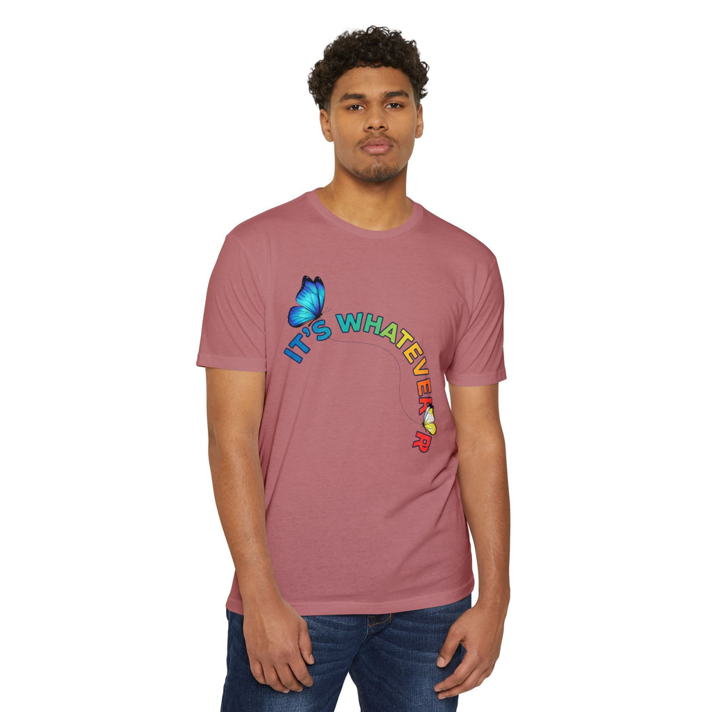 It's Whatever Colorful Butterfly Tee