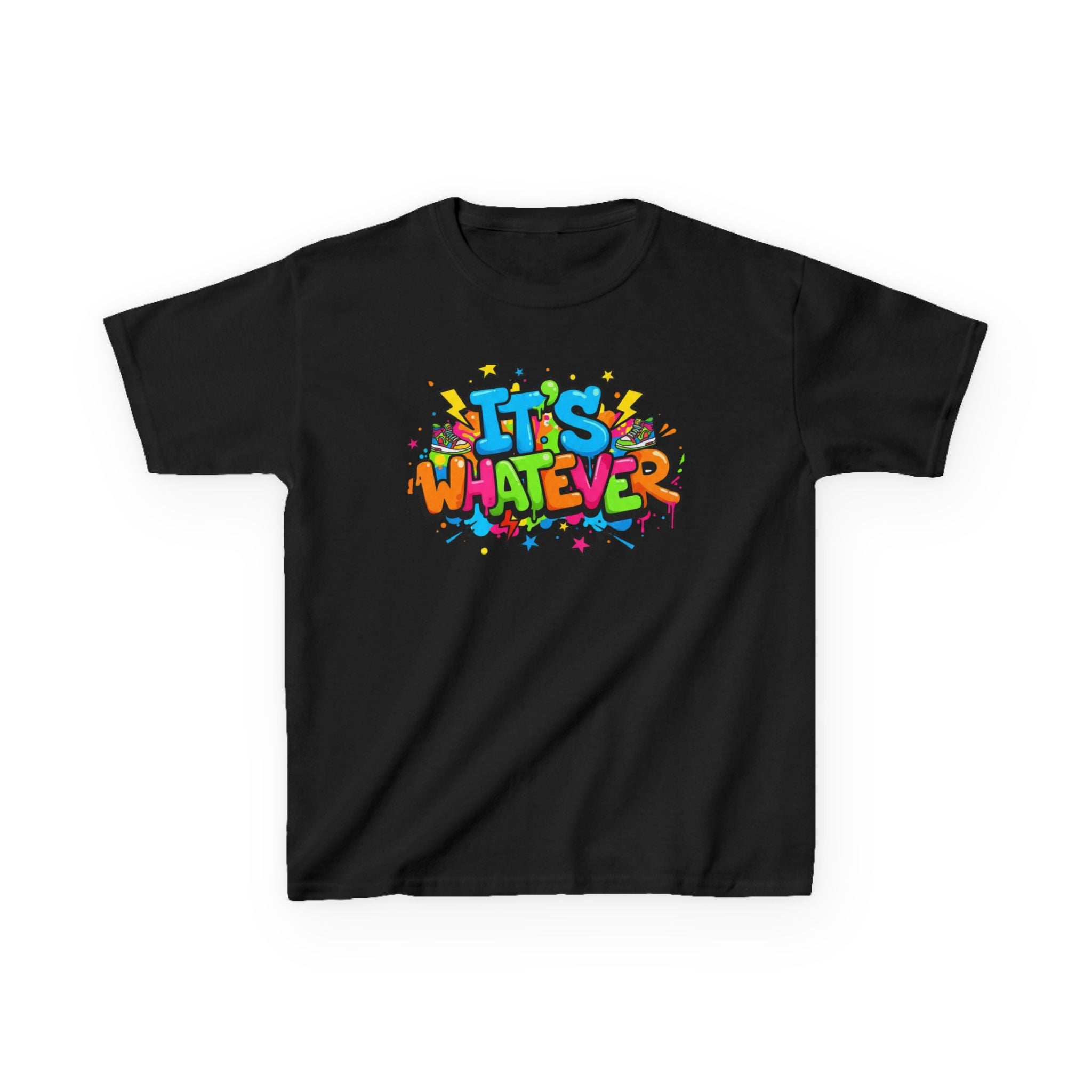 Graffiti Drip Kids Tee — Bold Streetwear Graphic T-Shirt