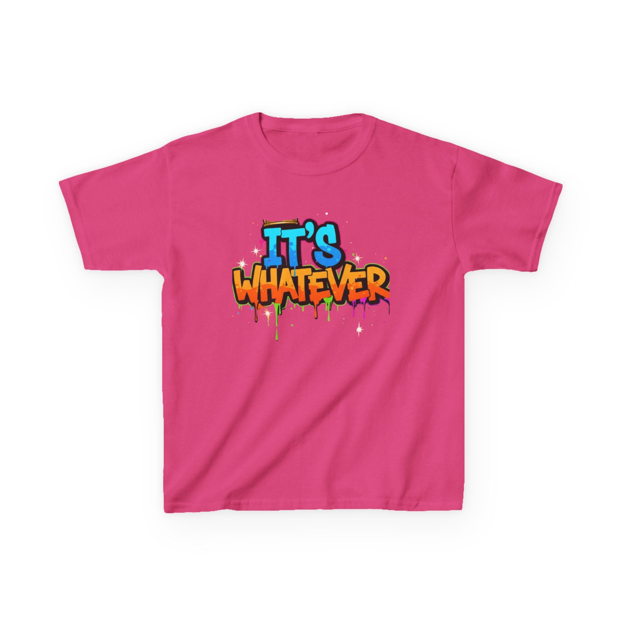 Color Drip Graffiti Kids Tee — Streetwear Graphic T-Shirt
