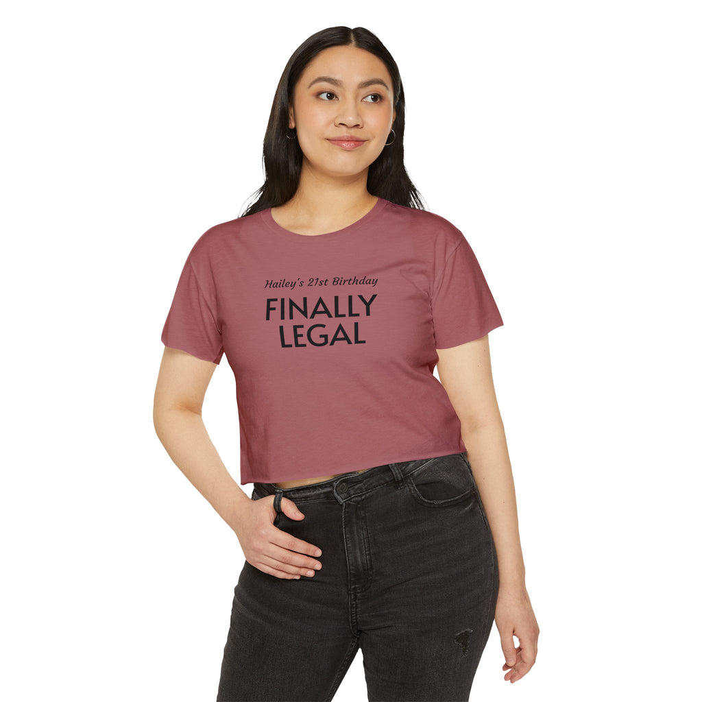 Finally Legal Crop Top