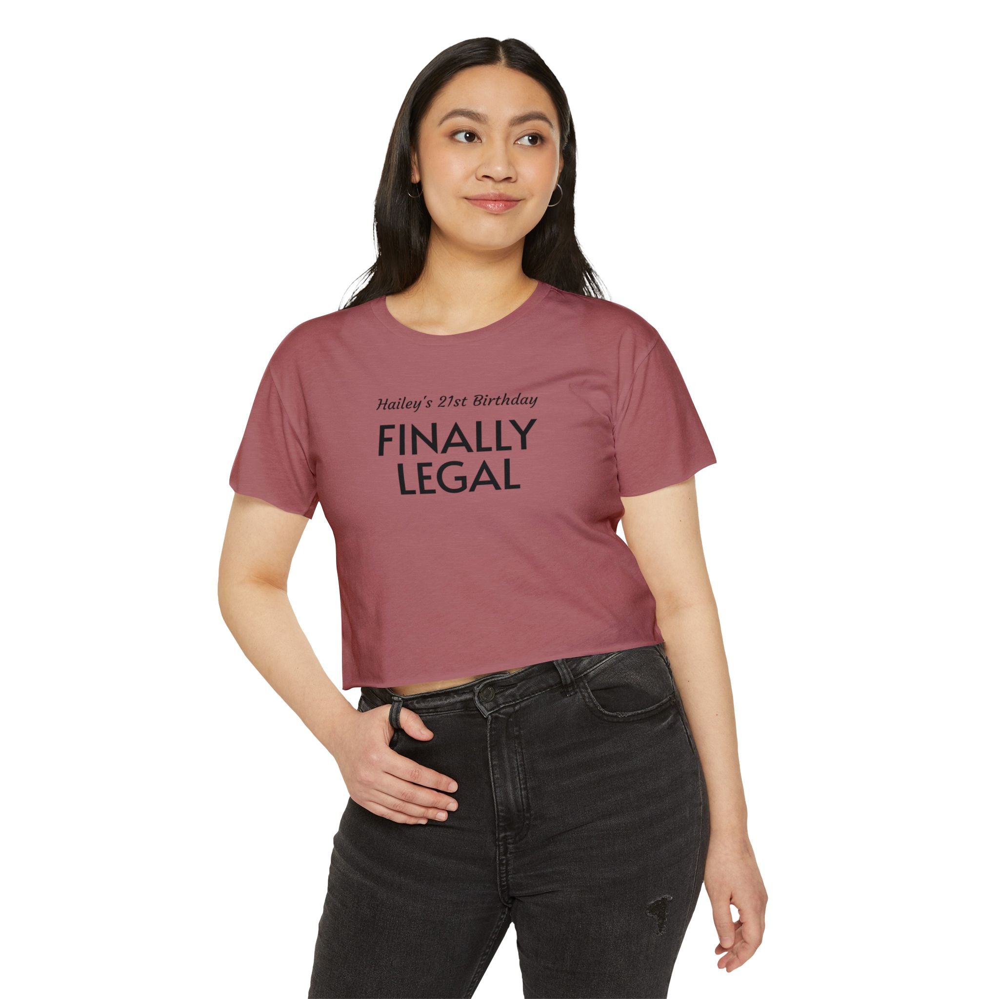 Finally Legal Crop Top