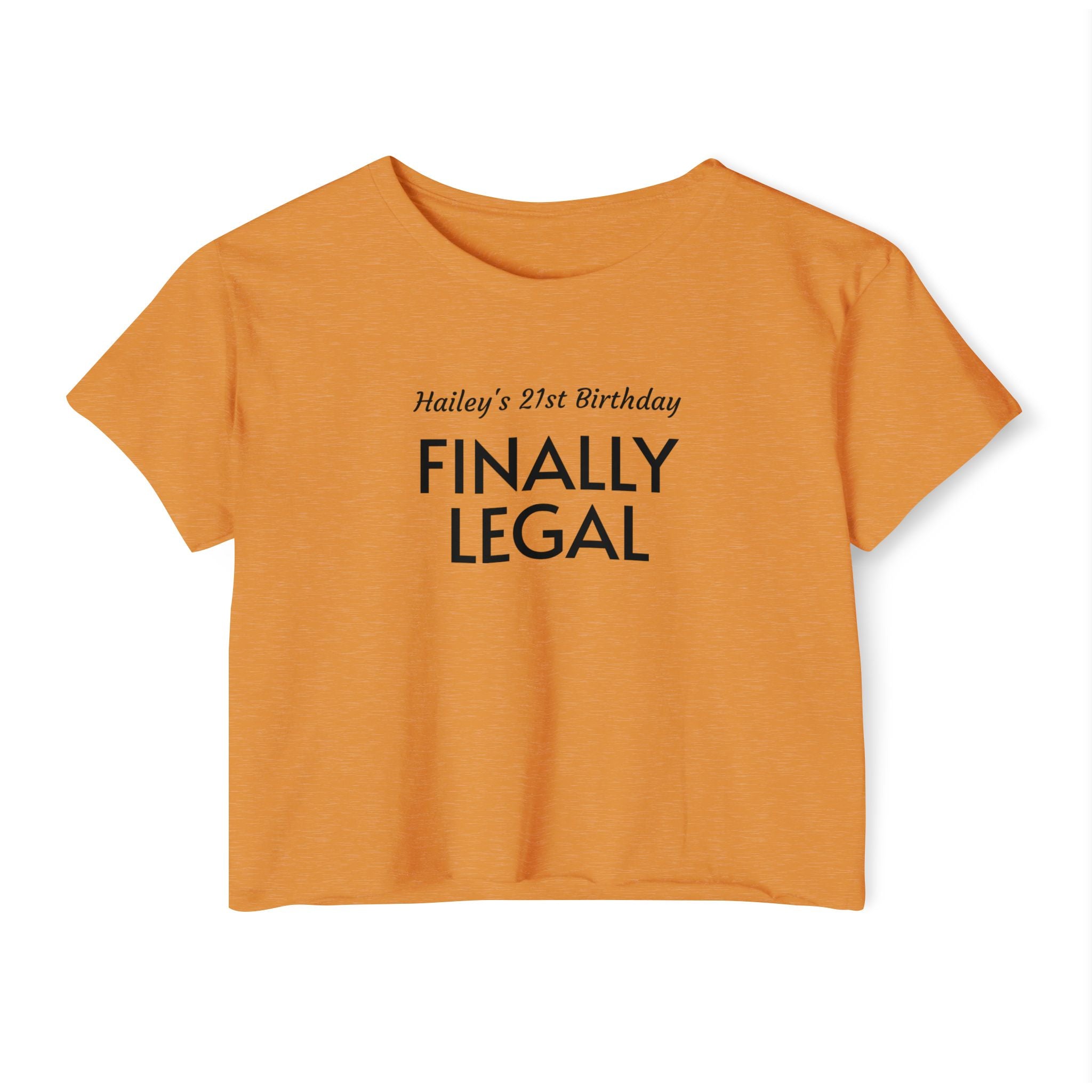 Finally Legal Crop Top