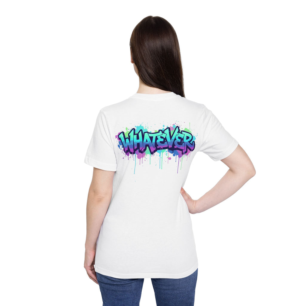 IT'S WHATEVER Graffiti Tee — Colorful Streetwear