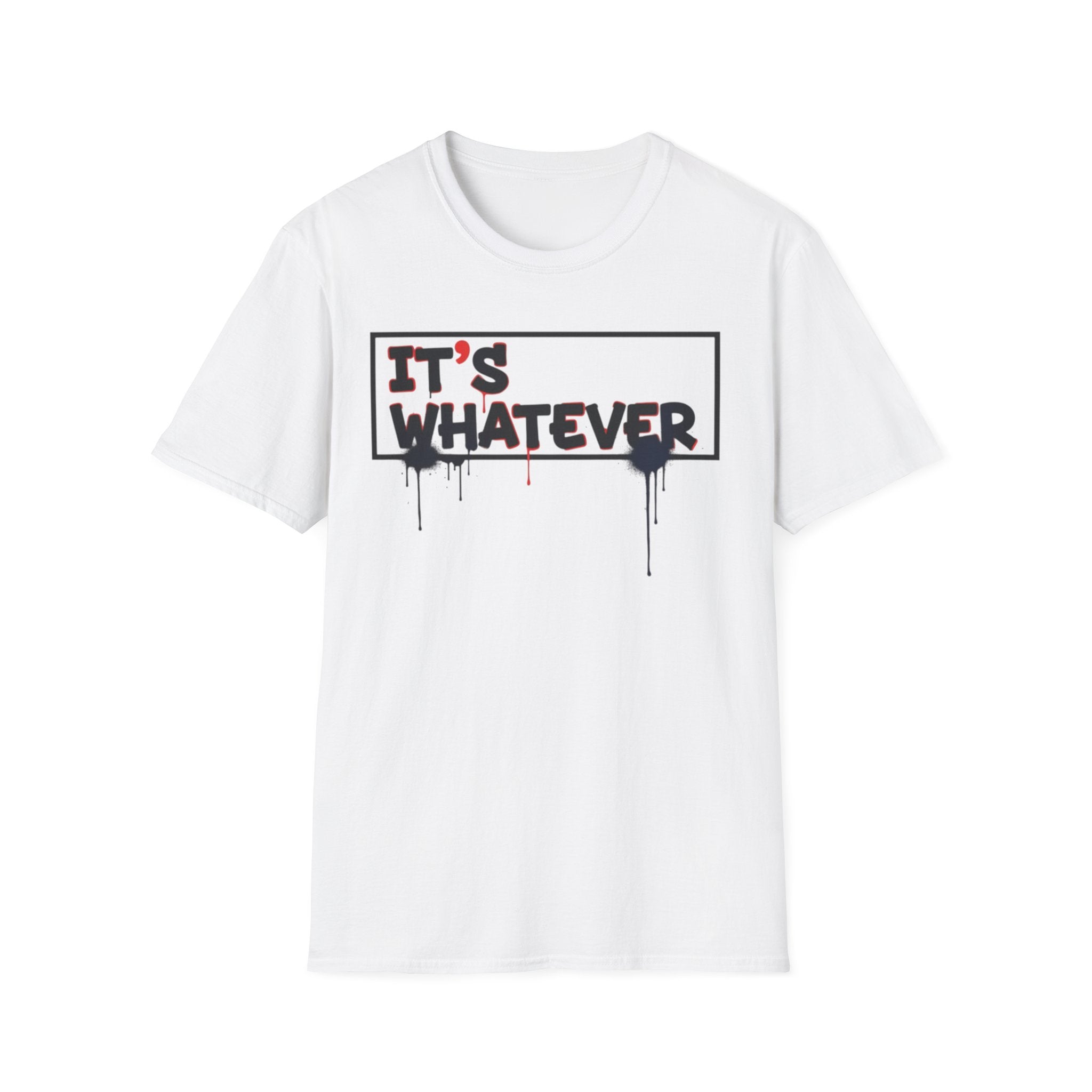 IT'S WHATEVER Drip Graffiti Graphic Tee