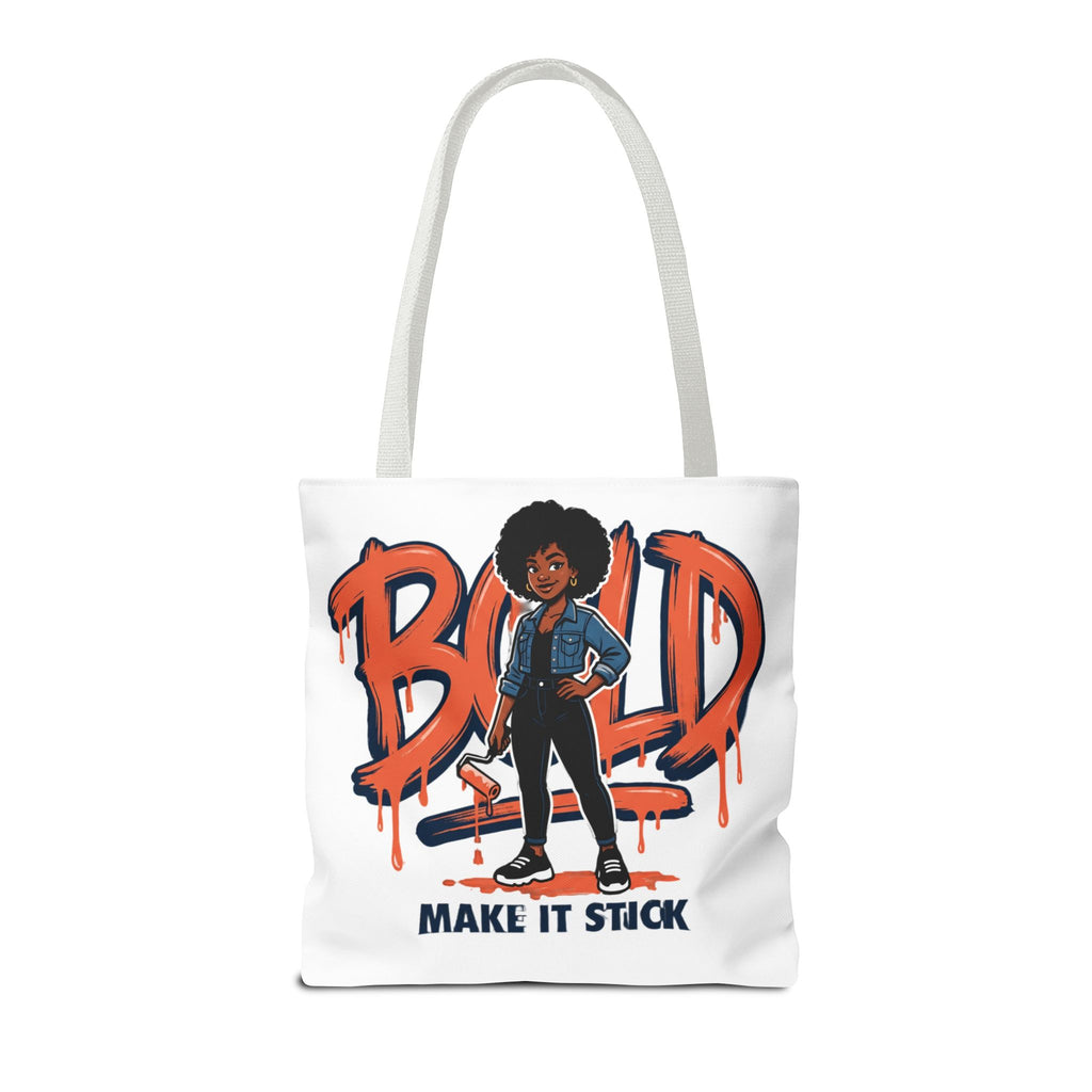 Bold Make It Stick Tote Bag