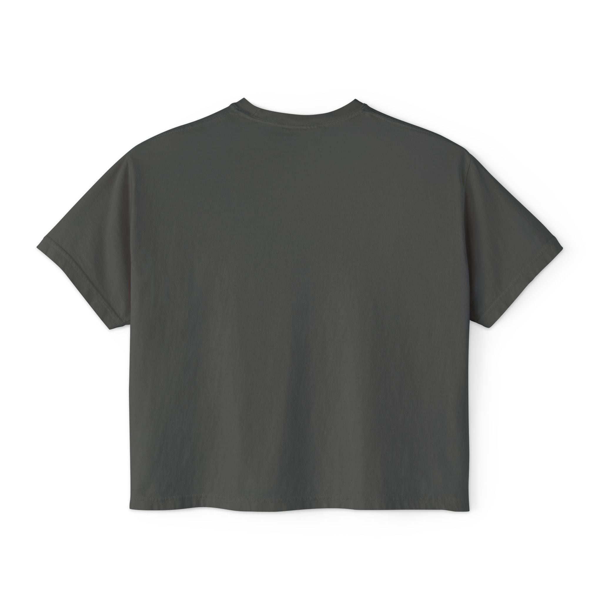 High Demand No Restock Boxy Tee — Women's Graphic Cropped T-Shirt