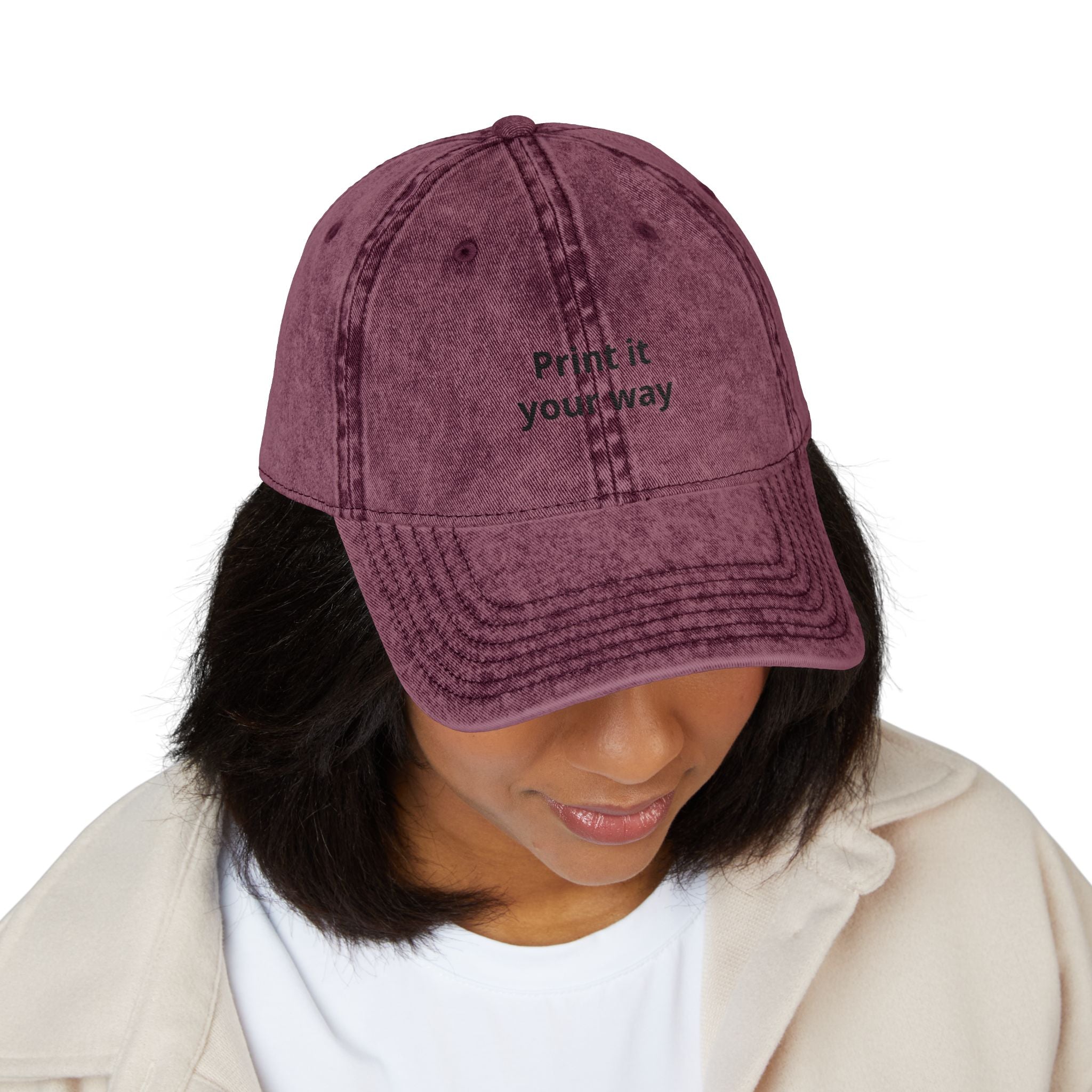 Embroidered Vintage Dad Hat