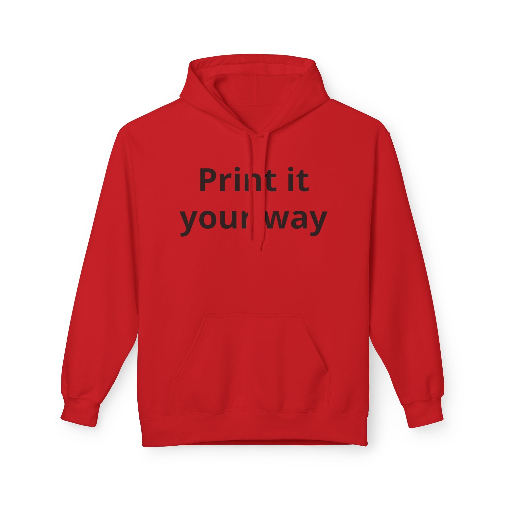 Customizable Midweight Hoodie