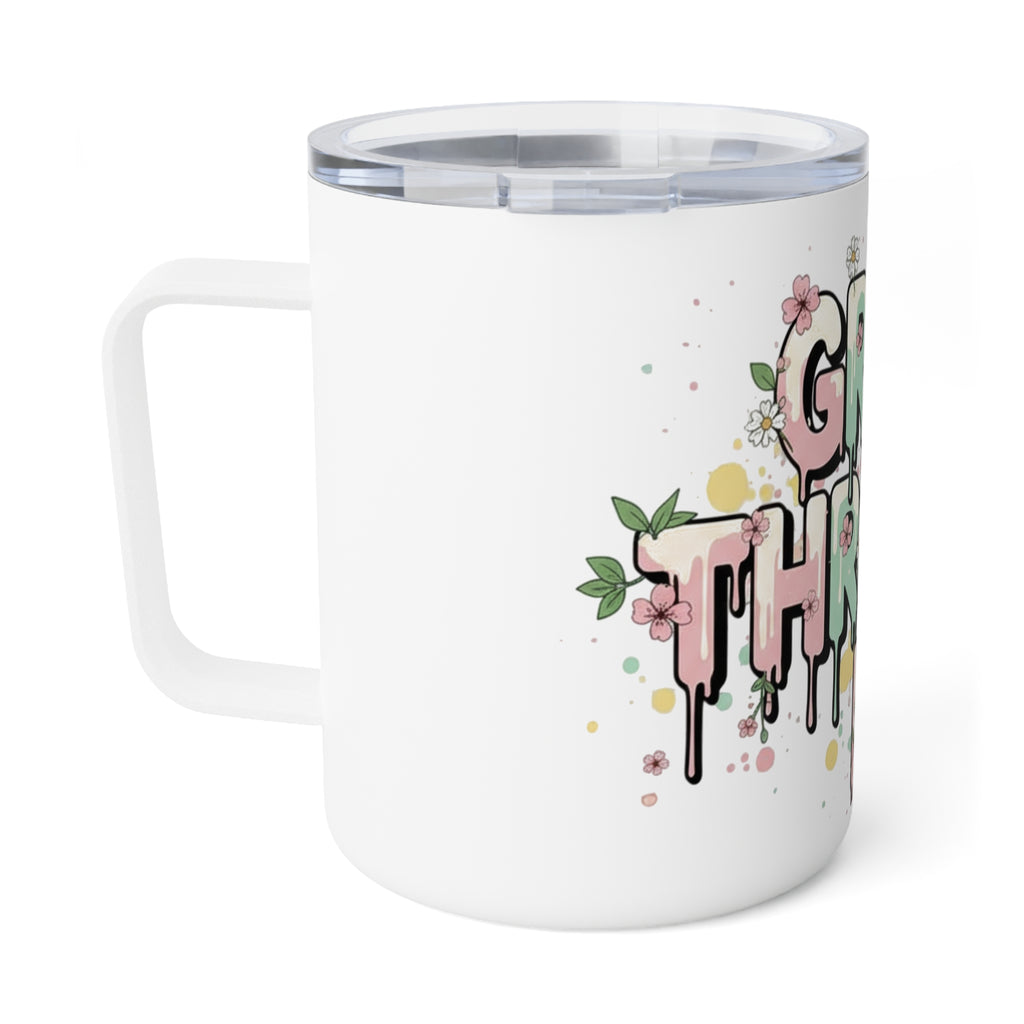 Grow Through It | 10oz Spring Drip Mug
