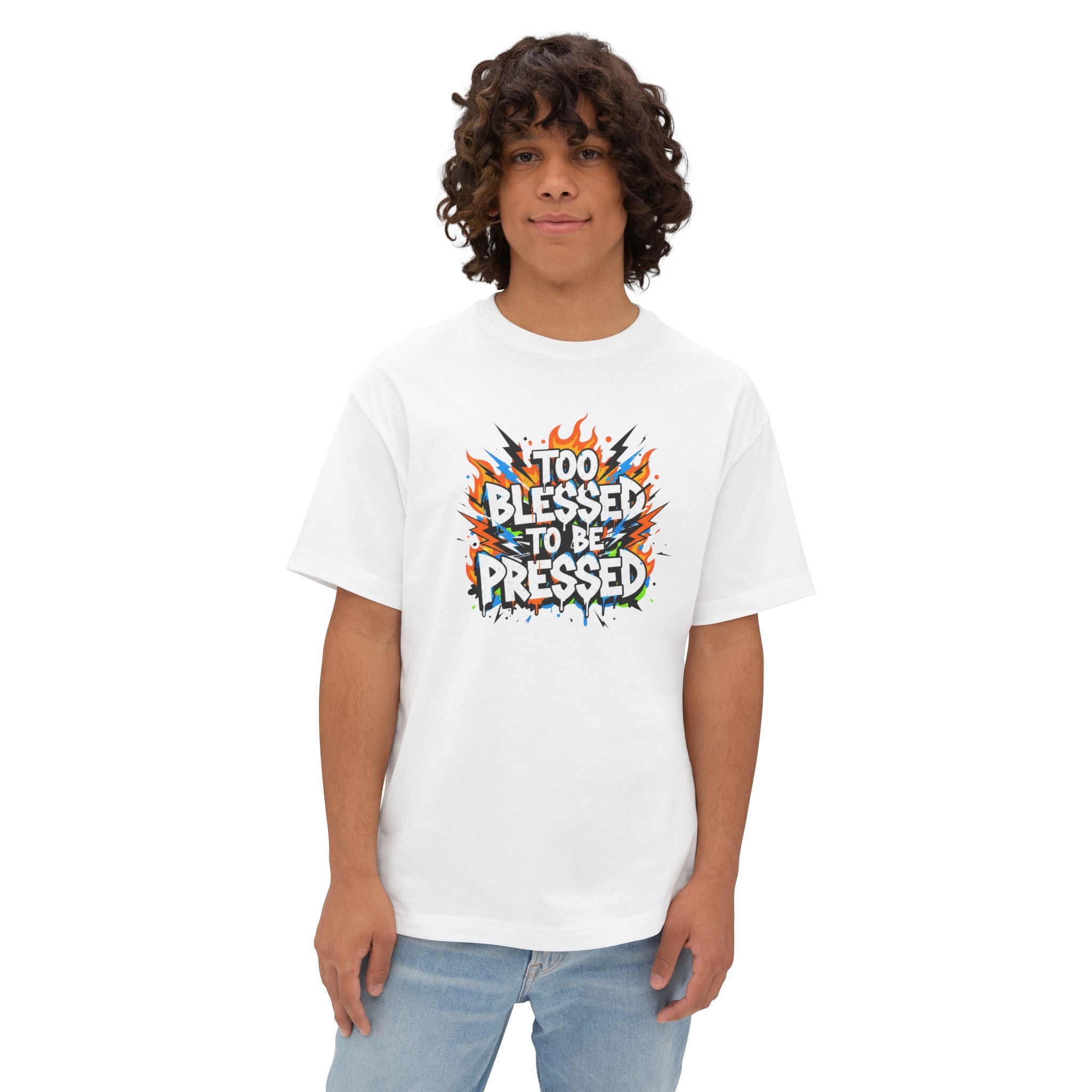 Too Blessed to Be Pressed Tee