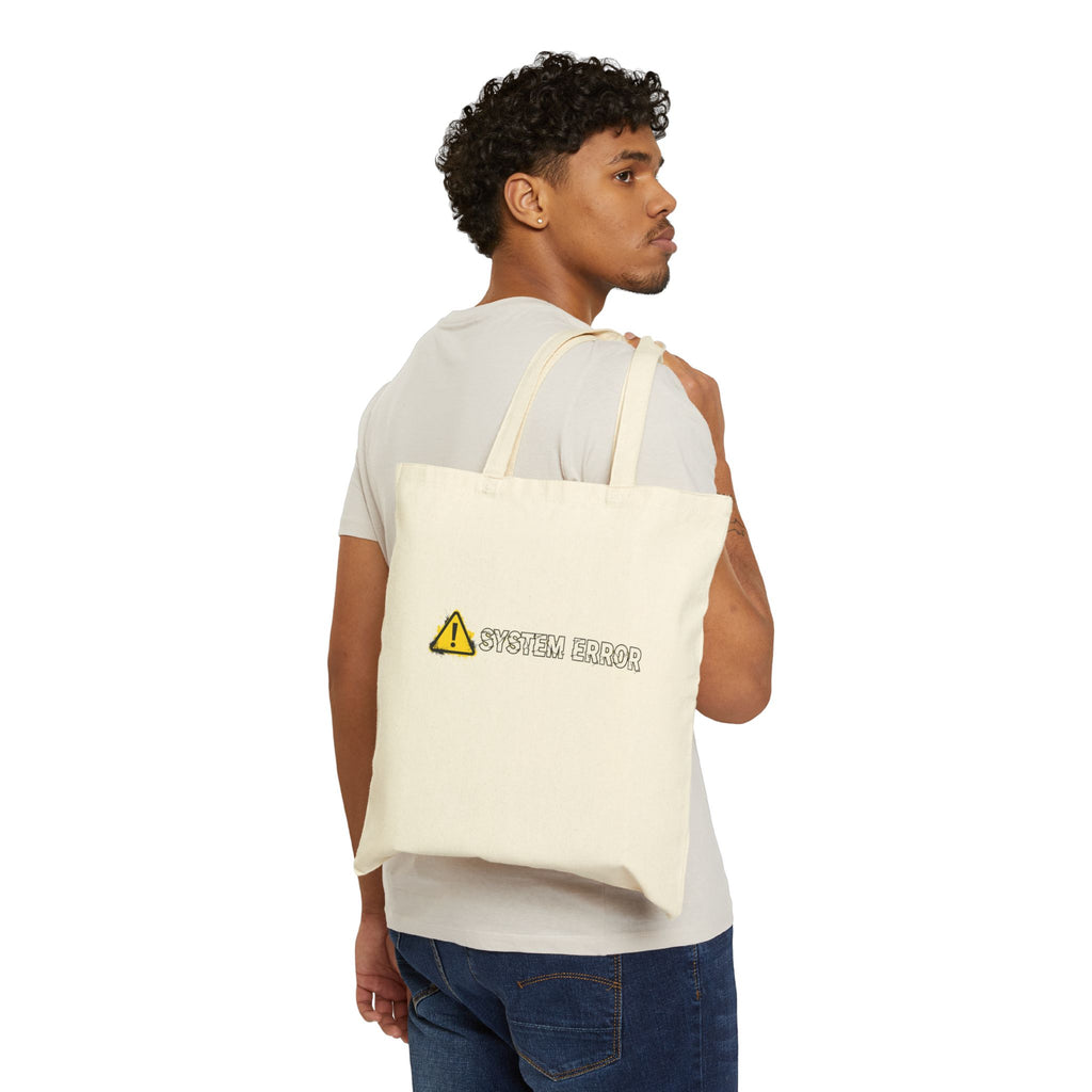 System Error Canvas Tote