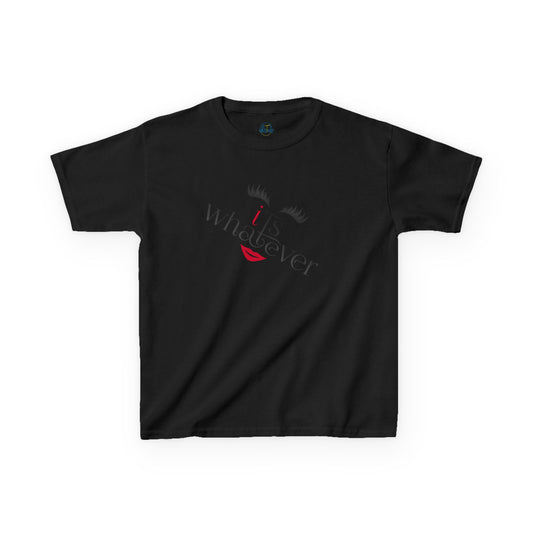 Kids Tee - 'It's Whatever' Trendy Fun Cotton T-Shirt