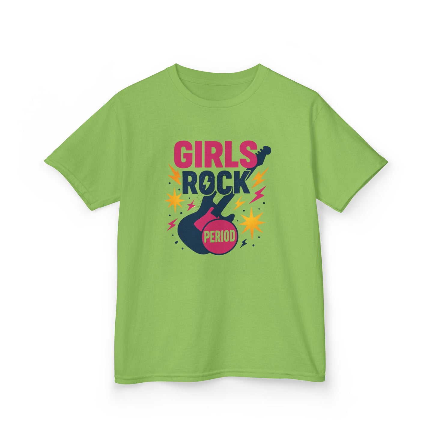 Girls Rock Period Kids Tee