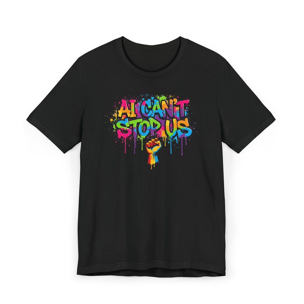 AI Can't Stop Us Graffiti Tee