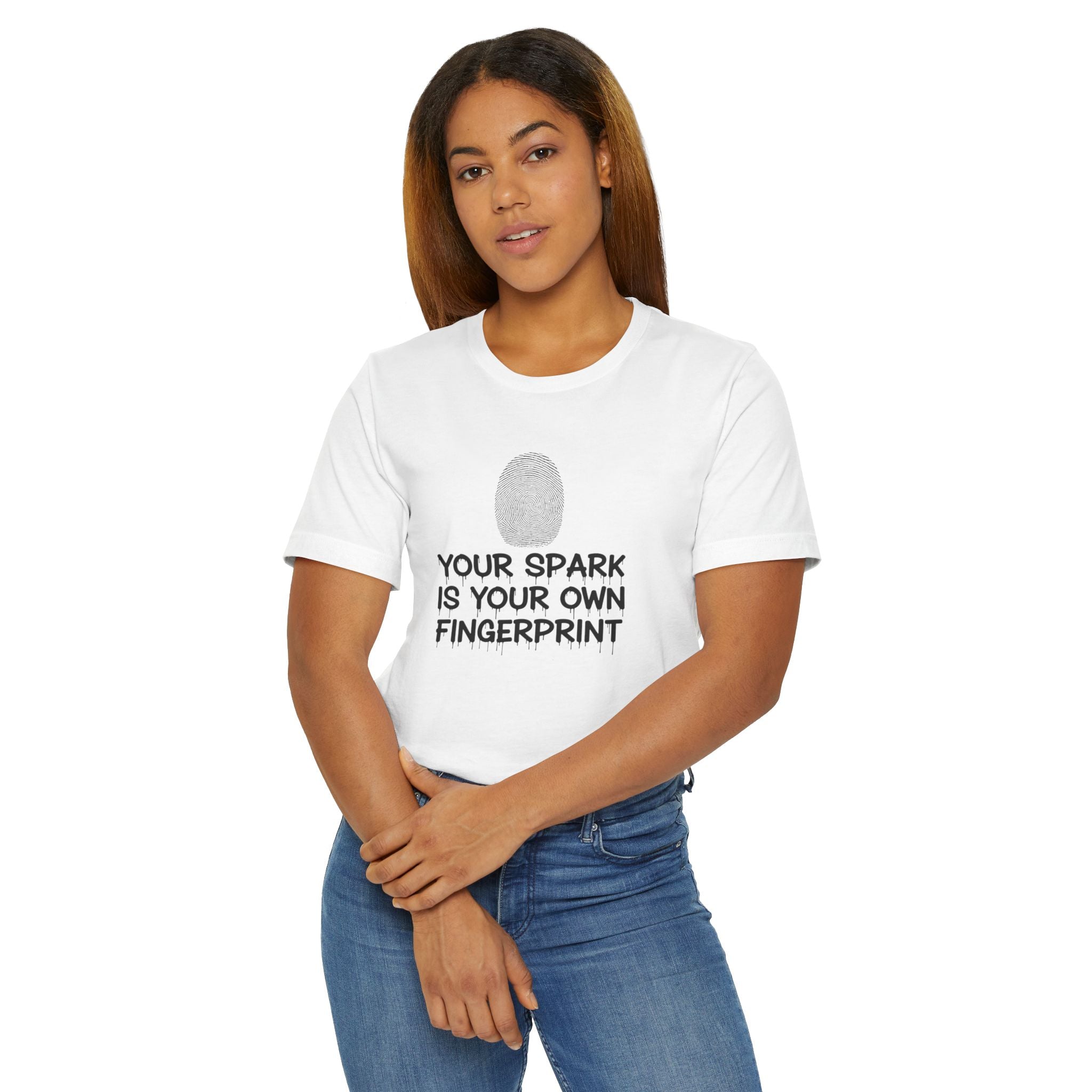 Your Spark Fingerprint Tee | Born to Stand Out