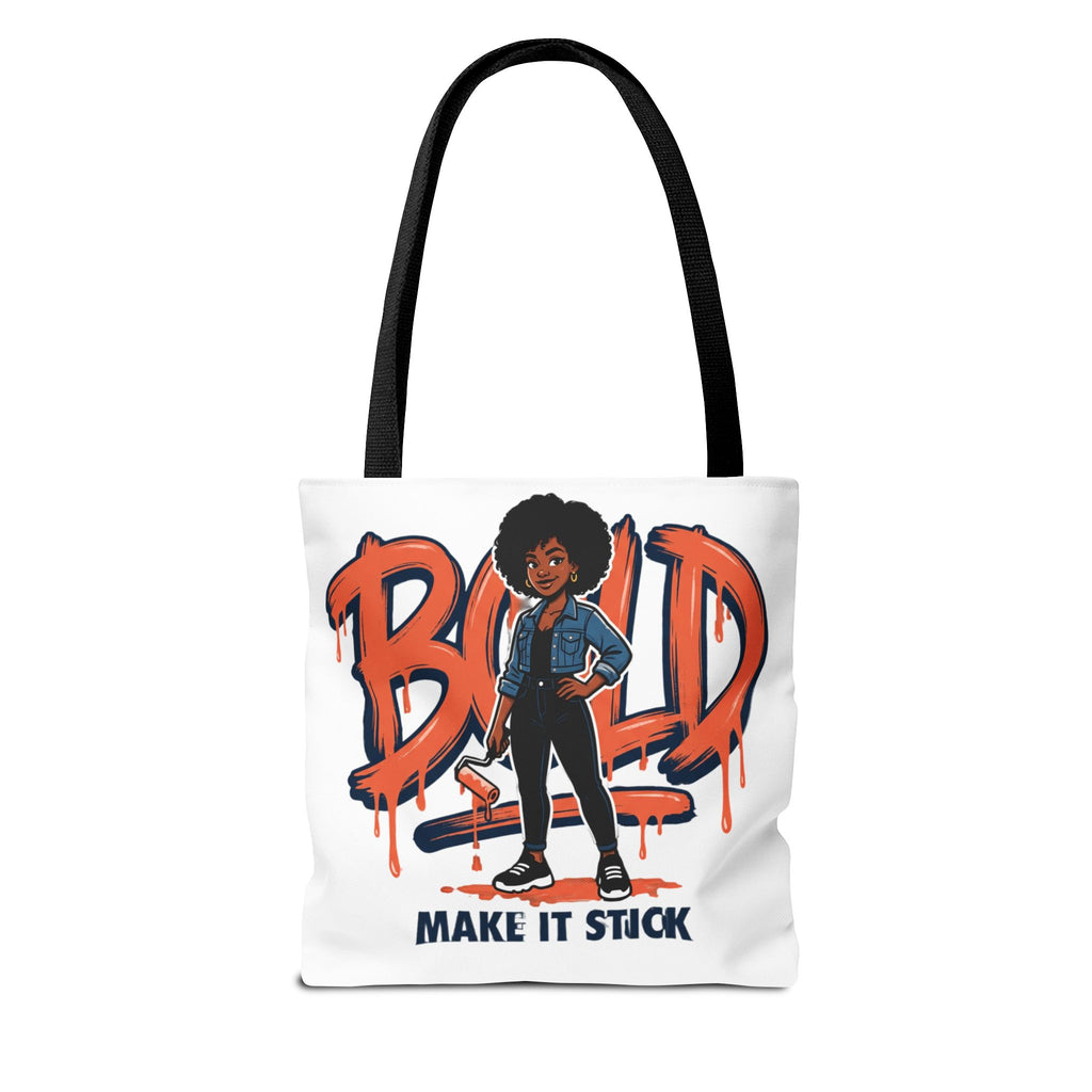 Bold Make It Stick Tote Bag