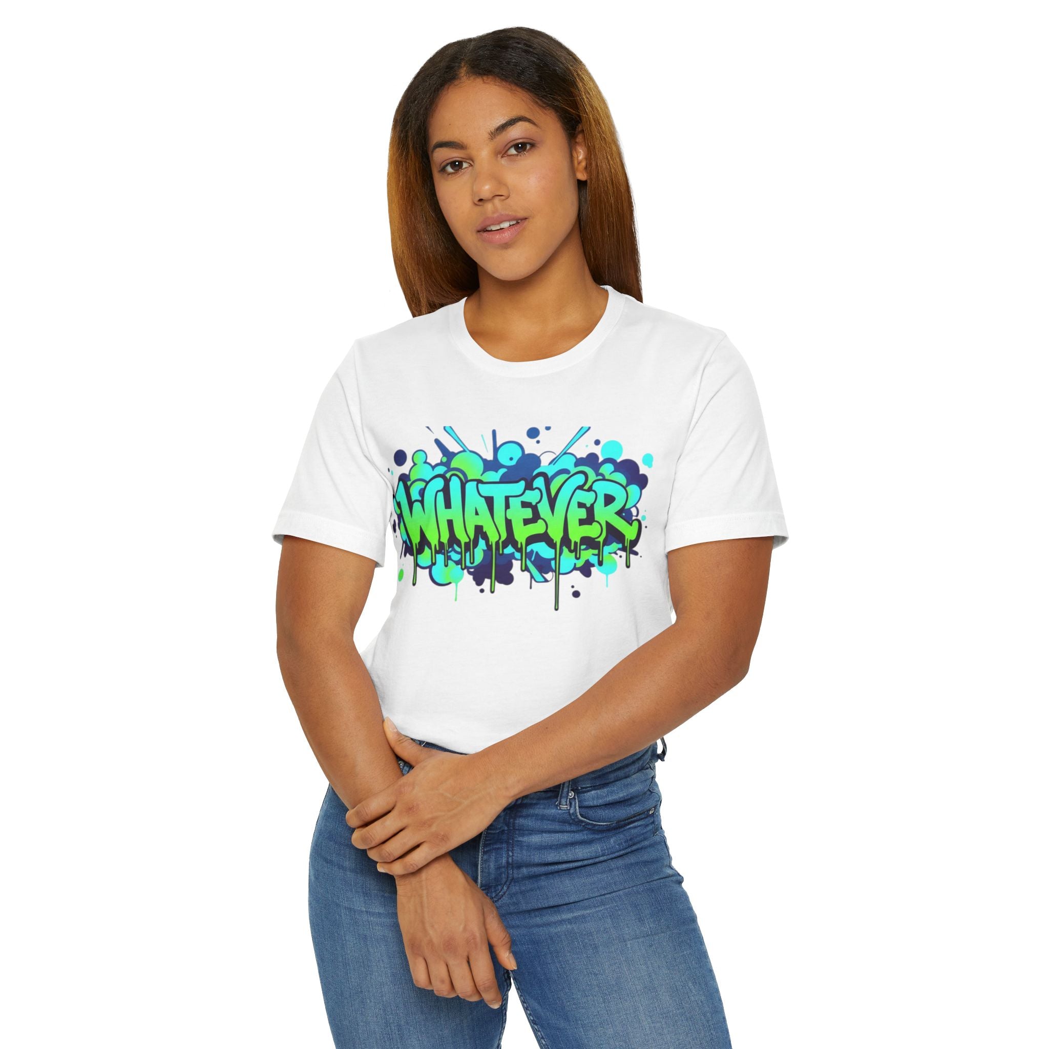 Urban Graffiti Drip Tee — Streetwear Graphic T-Shirt