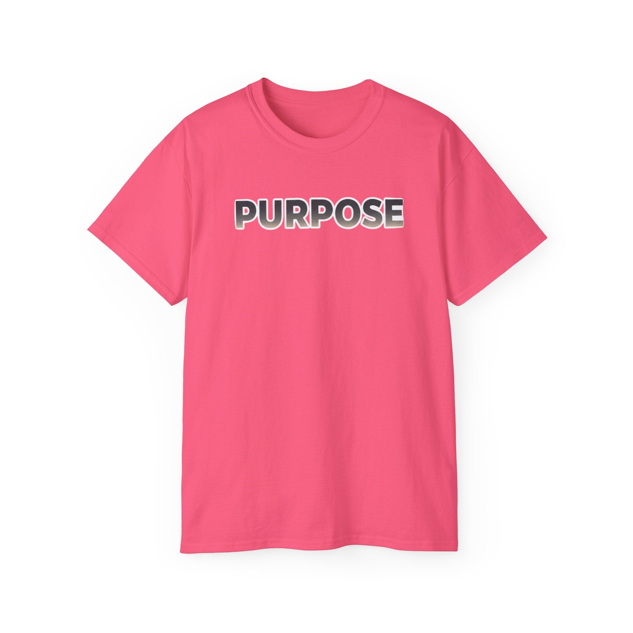 Purpose Front Synchronized Back Graphic Tee - Motivational Streetwear T-Shirt