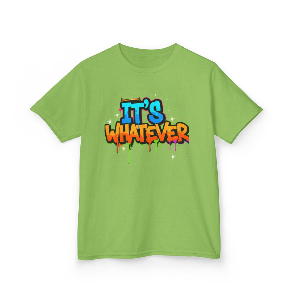 Color Drip Graffiti Kids Tee — Streetwear Graphic T-Shirt