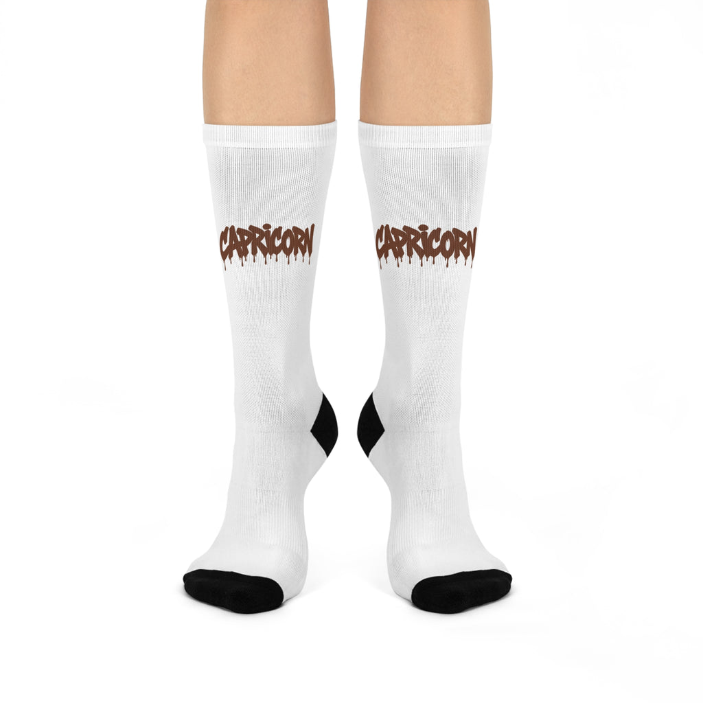 Capricorn Zodiac Crew Socks