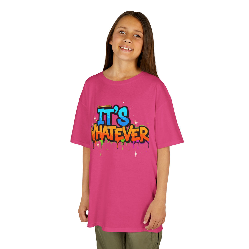 Color Drip Graffiti Kids Tee — Streetwear Graphic T-Shirt