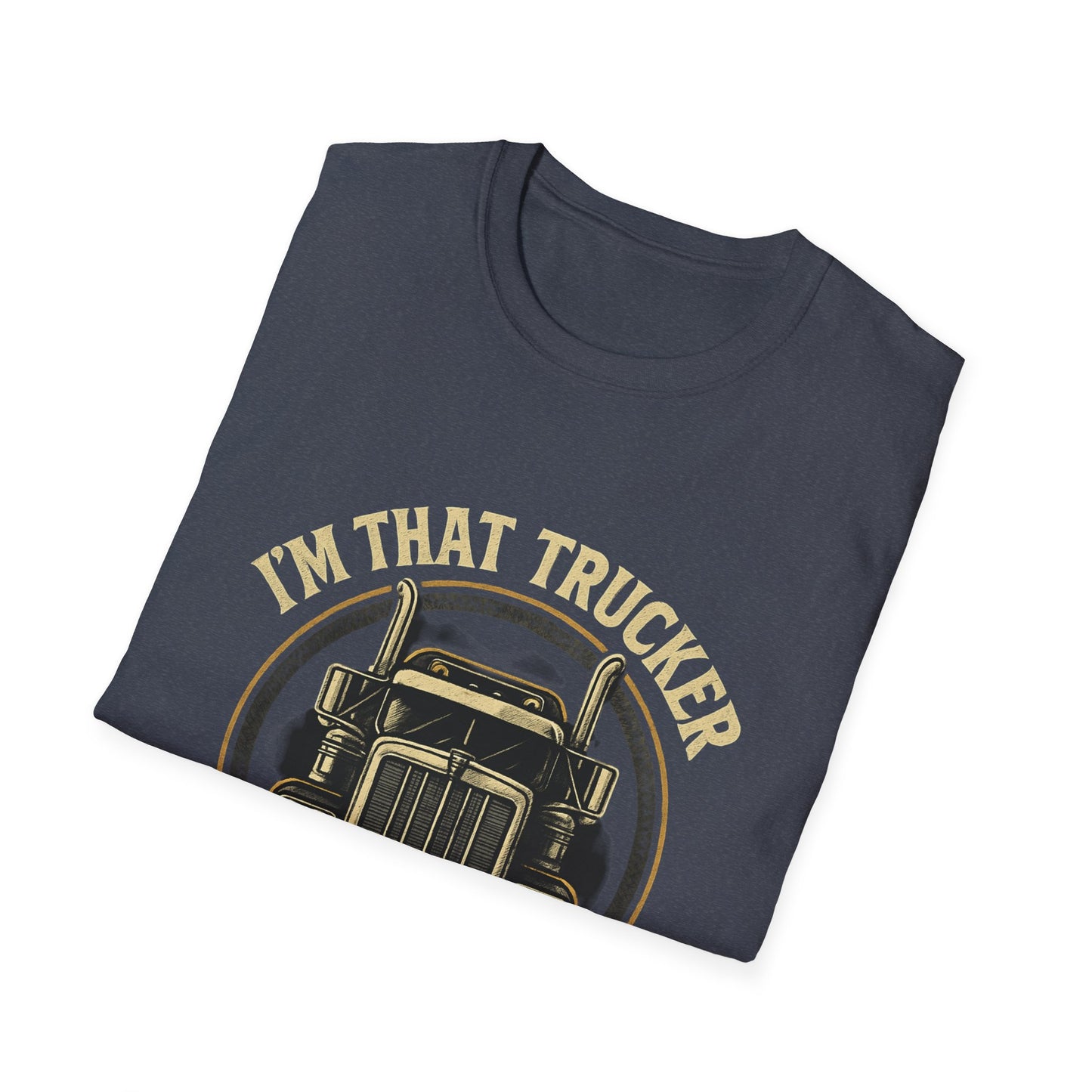 Long Haul Trucker Pride T-Shirt - Unisex Softstyle Tee
