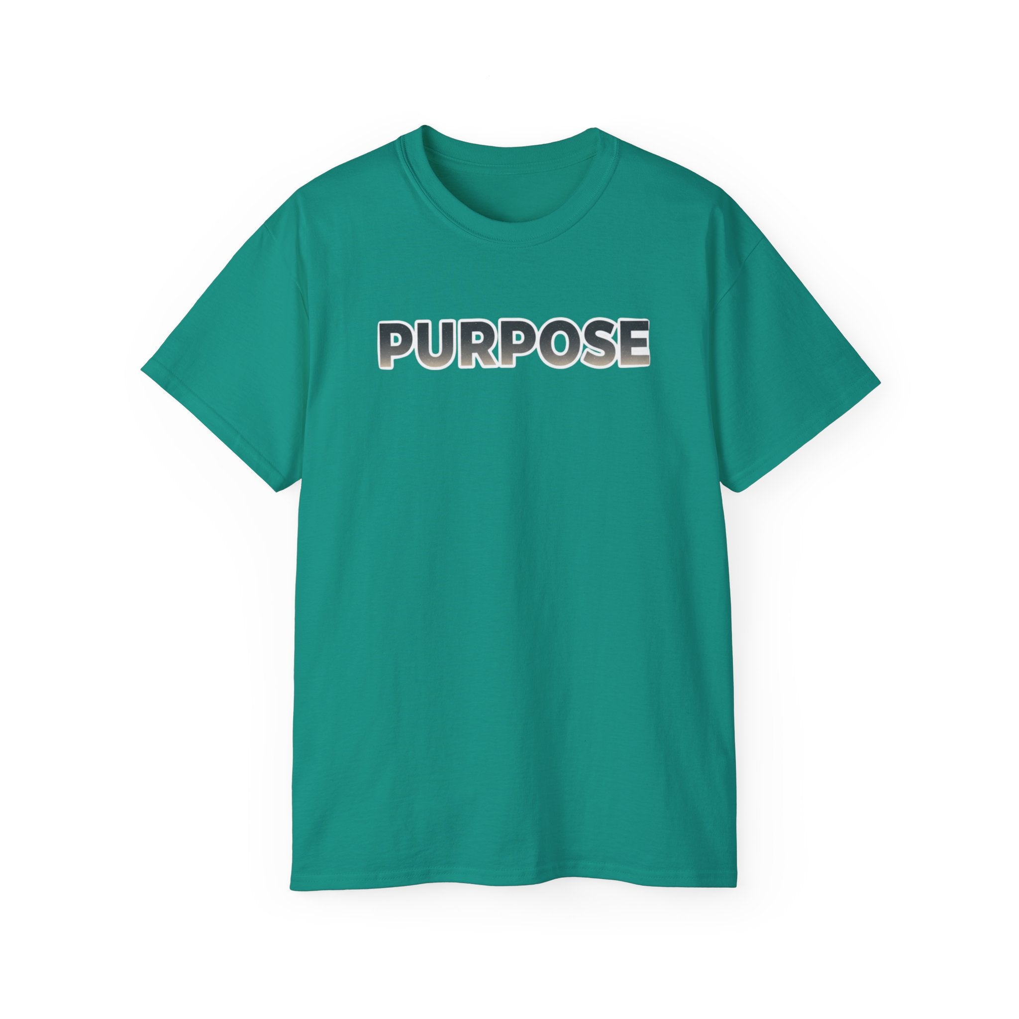 Purpose Front Synchronized Back Graphic Tee - Motivational Streetwear T-Shirt