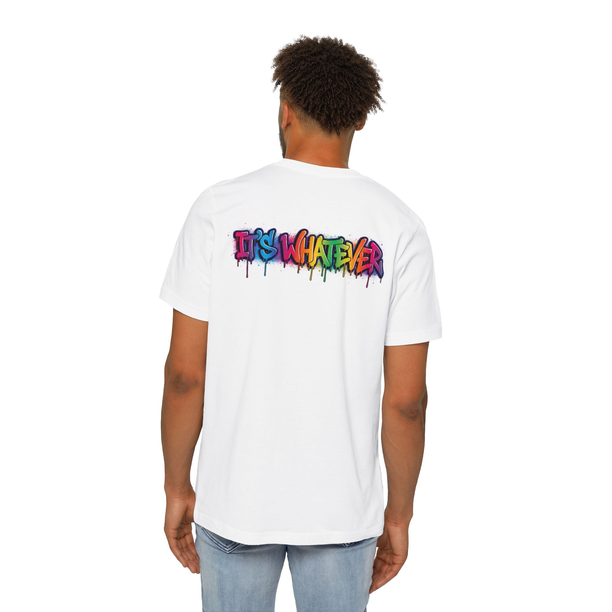 IT'S WHATEVER Graffiti Tee — Colorful Streetwear