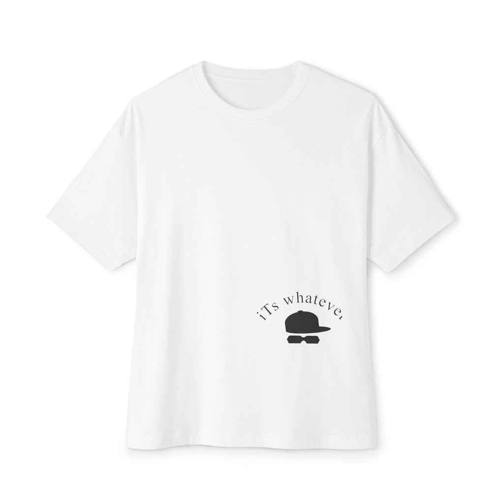 Boxy Tee — Minimal "No Path, Just Movement" Graphic