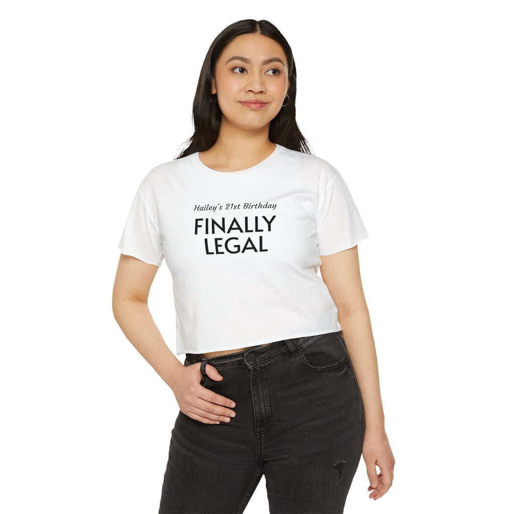 Finally Legal Crop Top