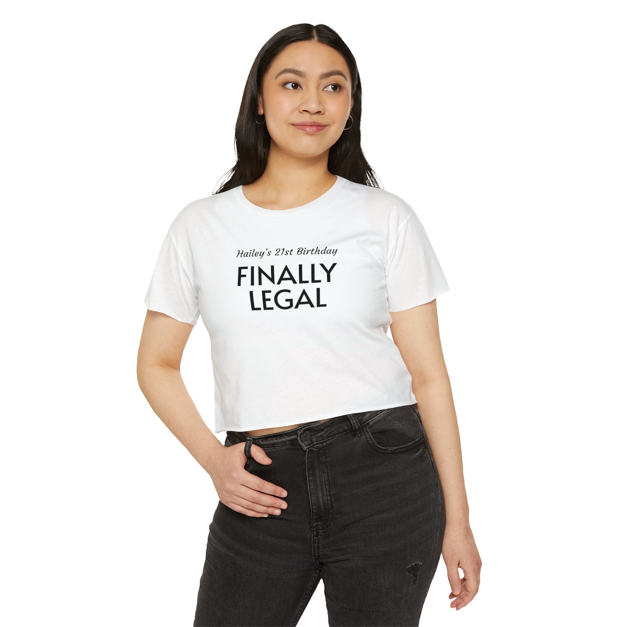 Finally Legal Crop Top