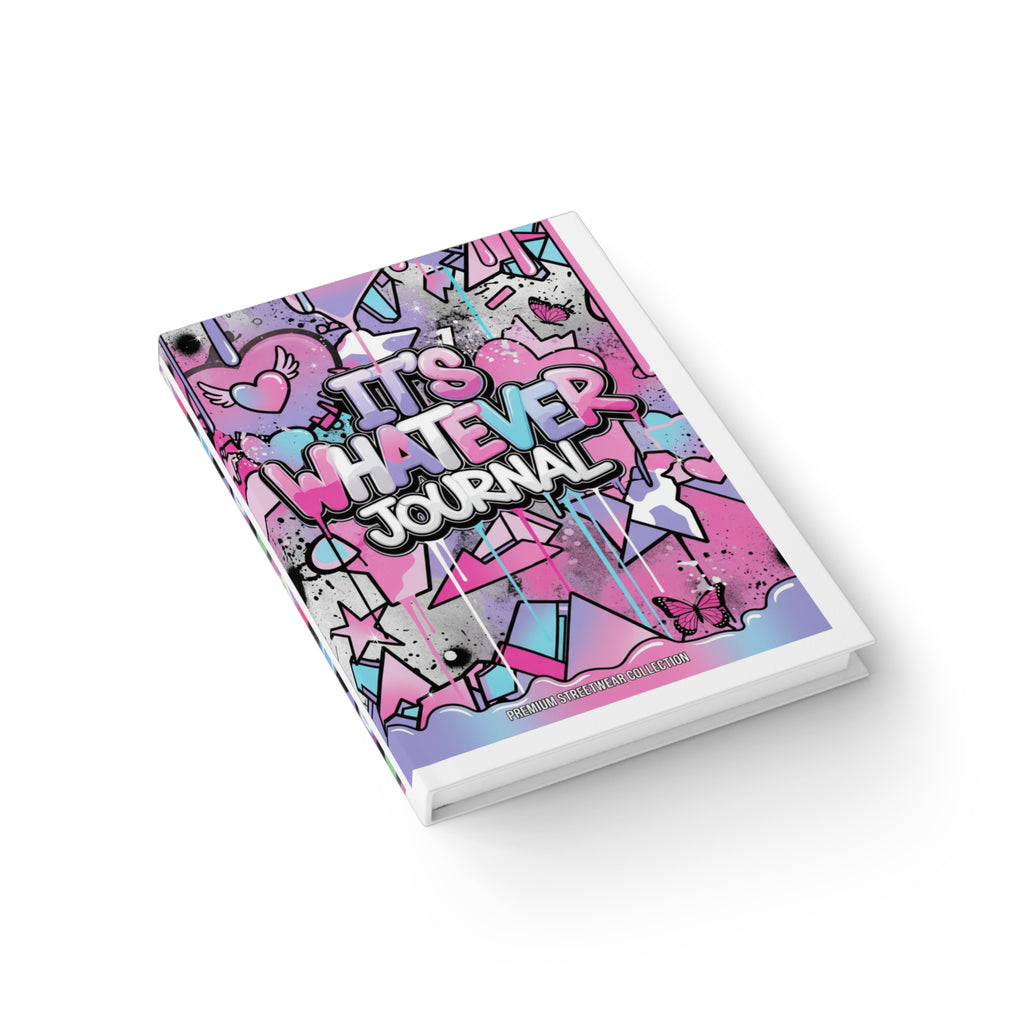 It's Whatever Pink Graffiti Journal