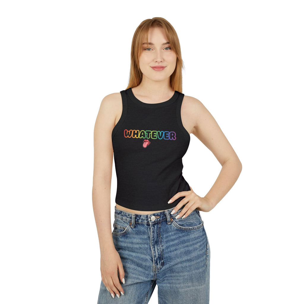 Women's Micro Rib Racer Tank