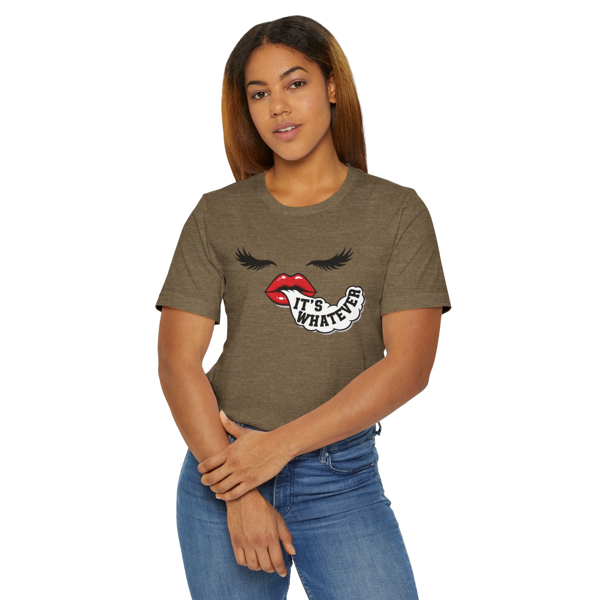 It's Whatever Lip Graphic T-Shirt