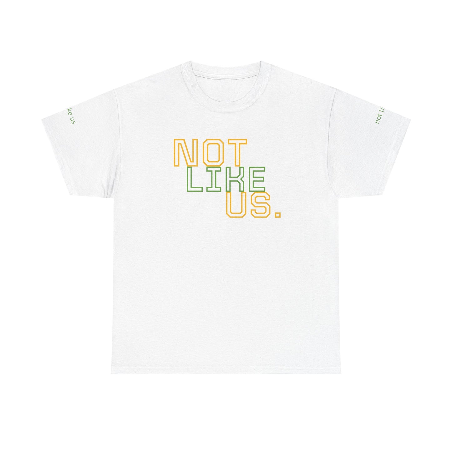 Unisex Heavy Cotton Tee - "NOT LIKE US" Statement Tee