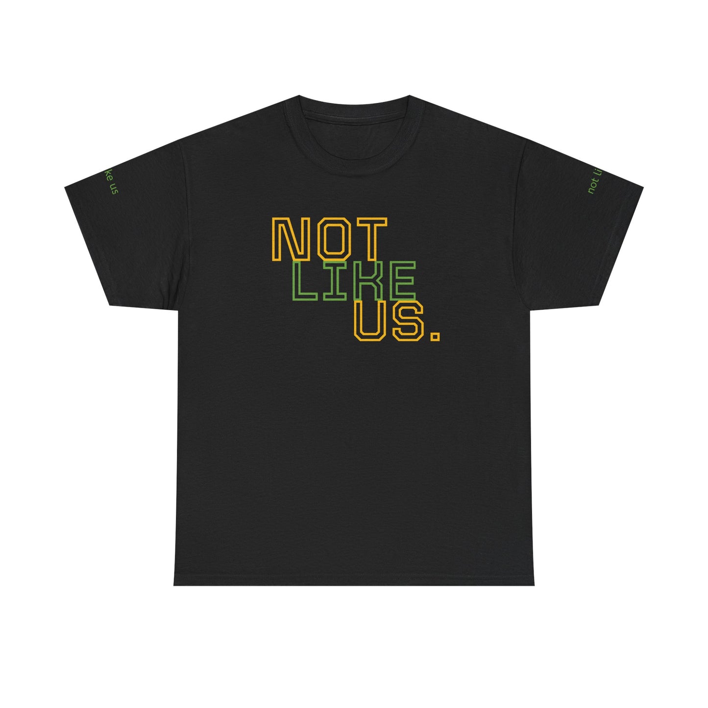 Unisex Heavy Cotton Tee - "NOT LIKE US" Statement Tee