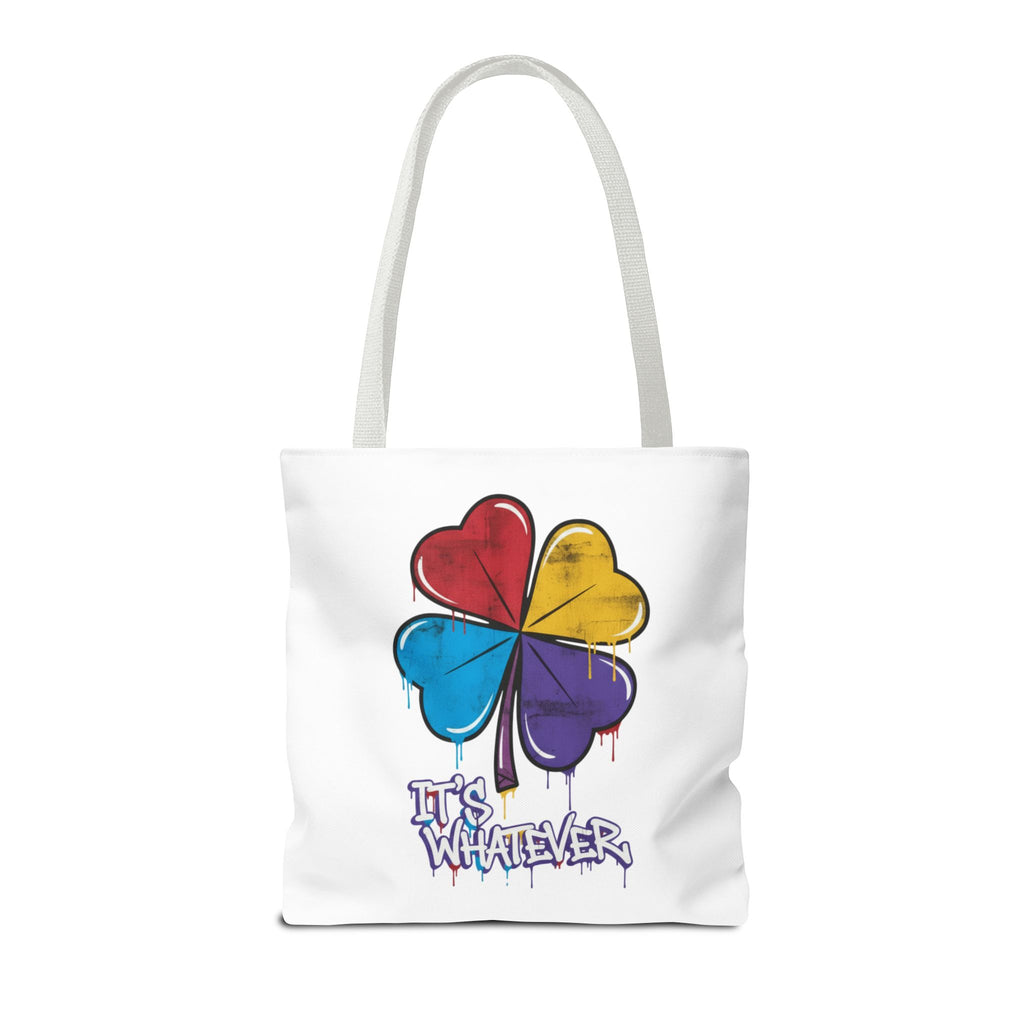 Rainbow Drip Graphic Tote Bag