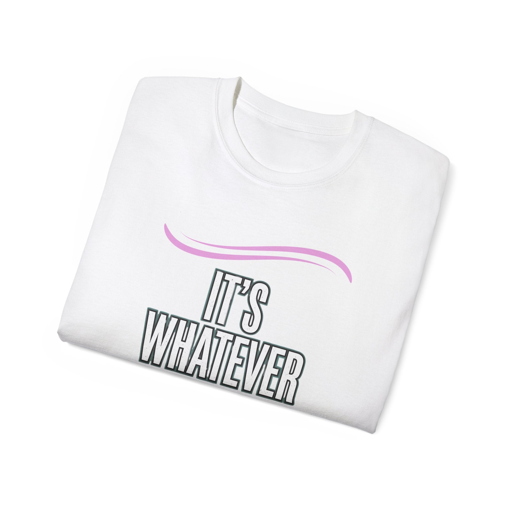 Retro Pink Accent Graphic Tee